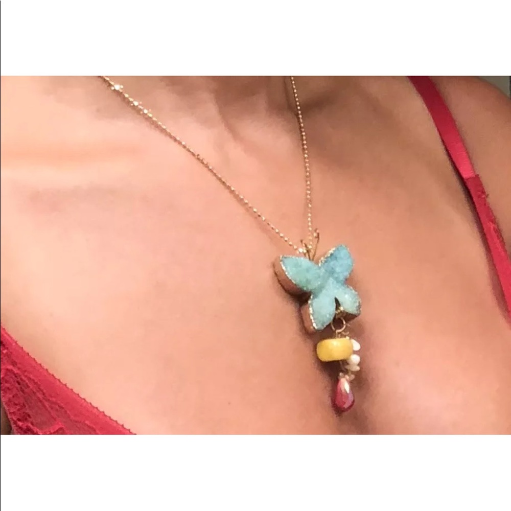 Mercedes Salazar Butterfly Necklace